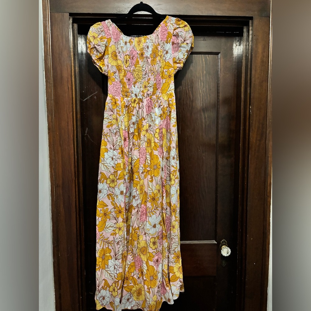 Anthropologie Floral Dress